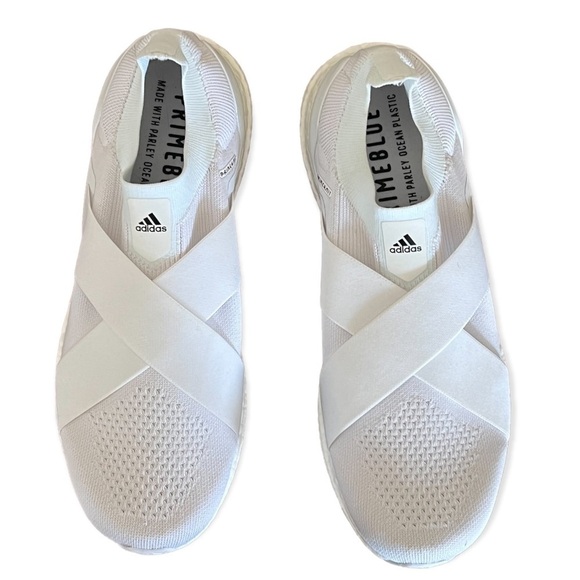 ADIDAS UltraBoost Slip On D.N.A Running Shoes White Size 10 New - Picture 6 of 8